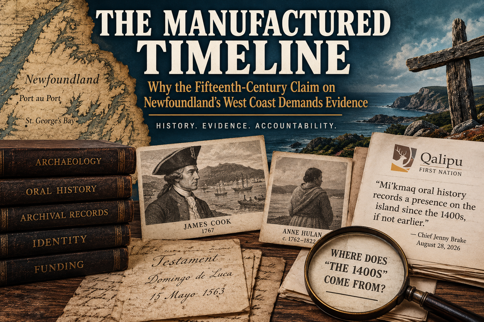 The Manufactured Timeline: Why the Fifteenth-Century Claim on Newfoundland’s West Coast Demands Evidence