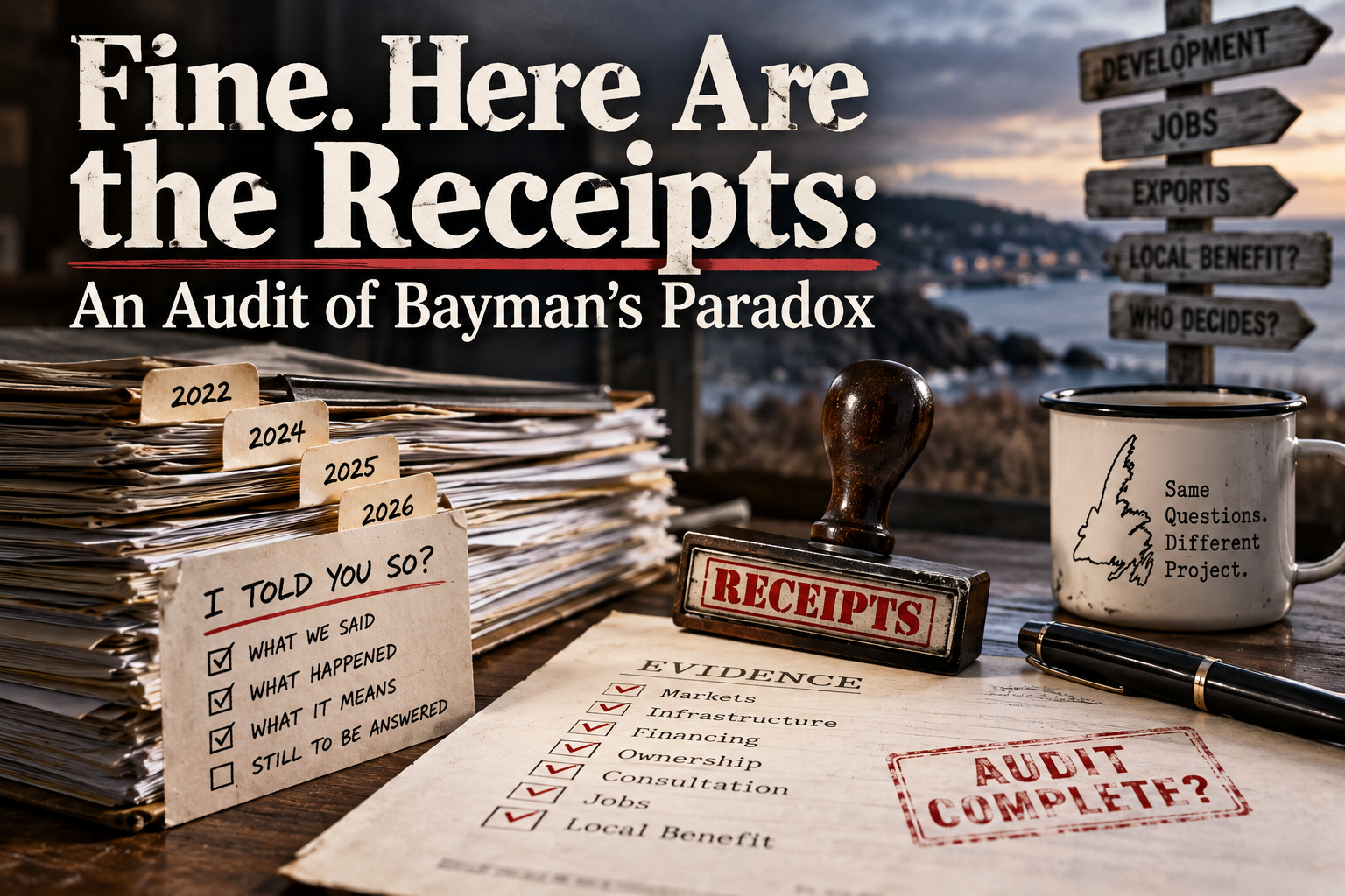 Fine. Here Are the Receipts: An Audit of Bayman’s Paradox