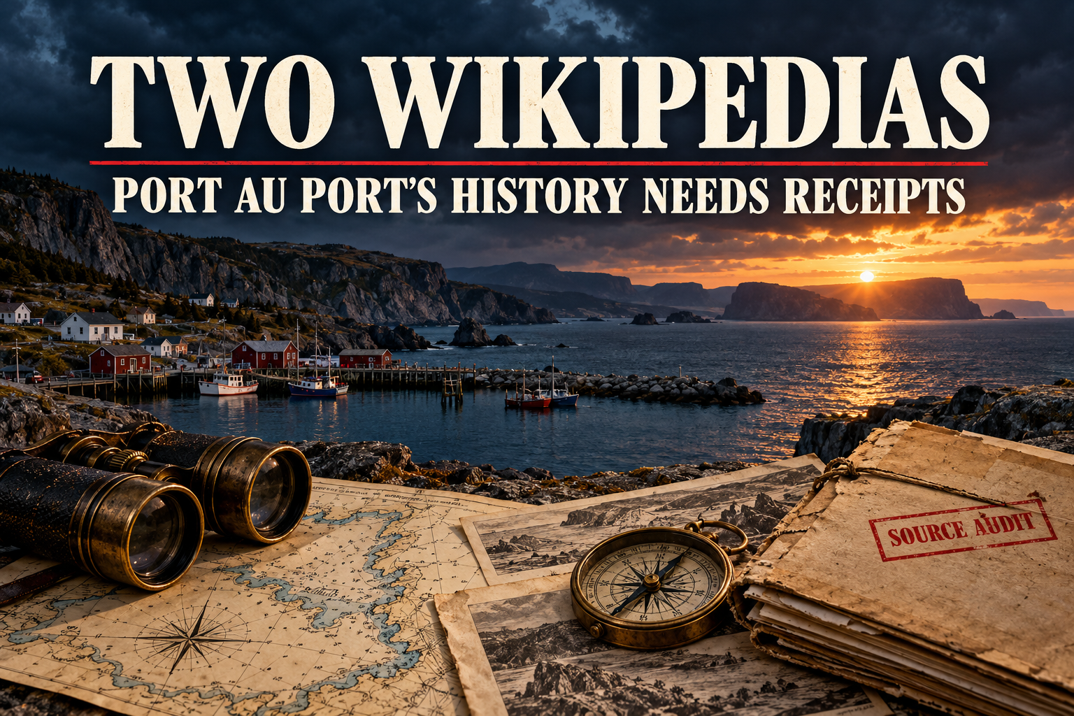 Port au Port on Wikipedia: Two Languages, the Middle Ages, 500 Billion Barrels, and Other Things That Need a Source