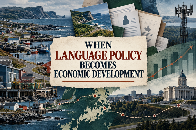 When Language Policy Becomes Economic Development