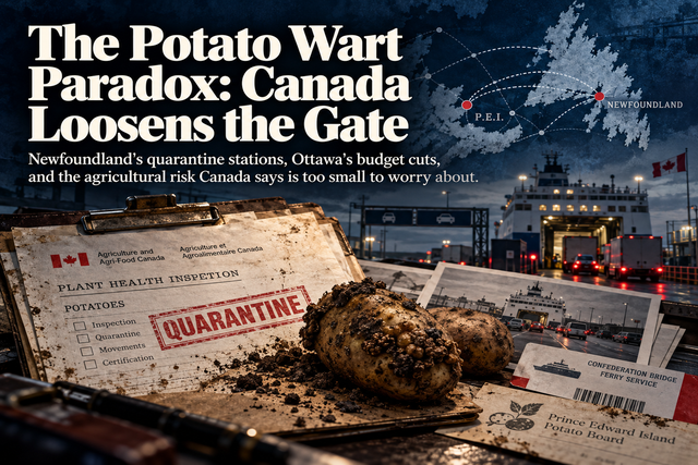 The Potato Wart Paradox: Canada Loosens the Gate