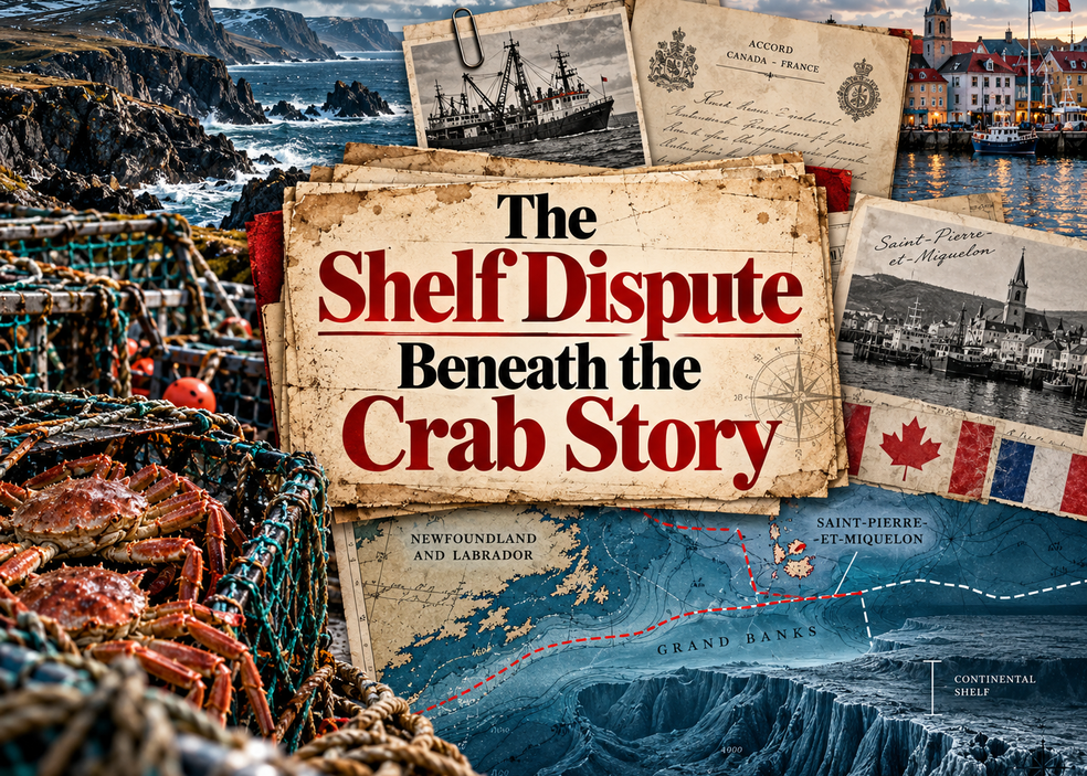 The Shelf Dispute Beneath the Crab Story